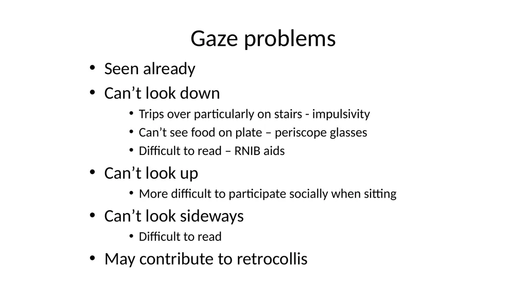 Diagnosing and Managing PSP & CBS Dr Boyd Ghosh - slide 27 of 54