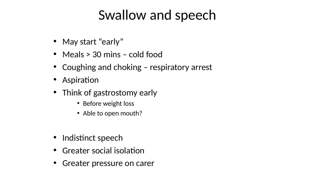 Diagnosing and Managing PSP & CBS Dr Boyd Ghosh - slide 28 of 54