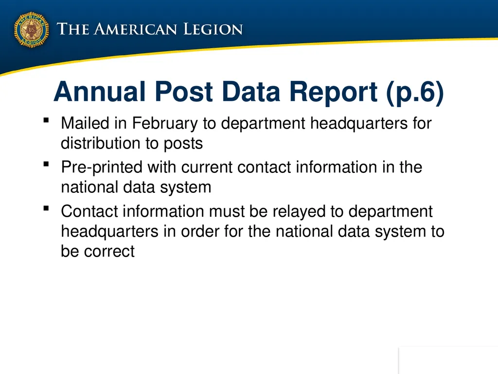 POST ADMINISTRATION (ADJUTANT) COURSE UPDATED NOV. - slide 23 of 73