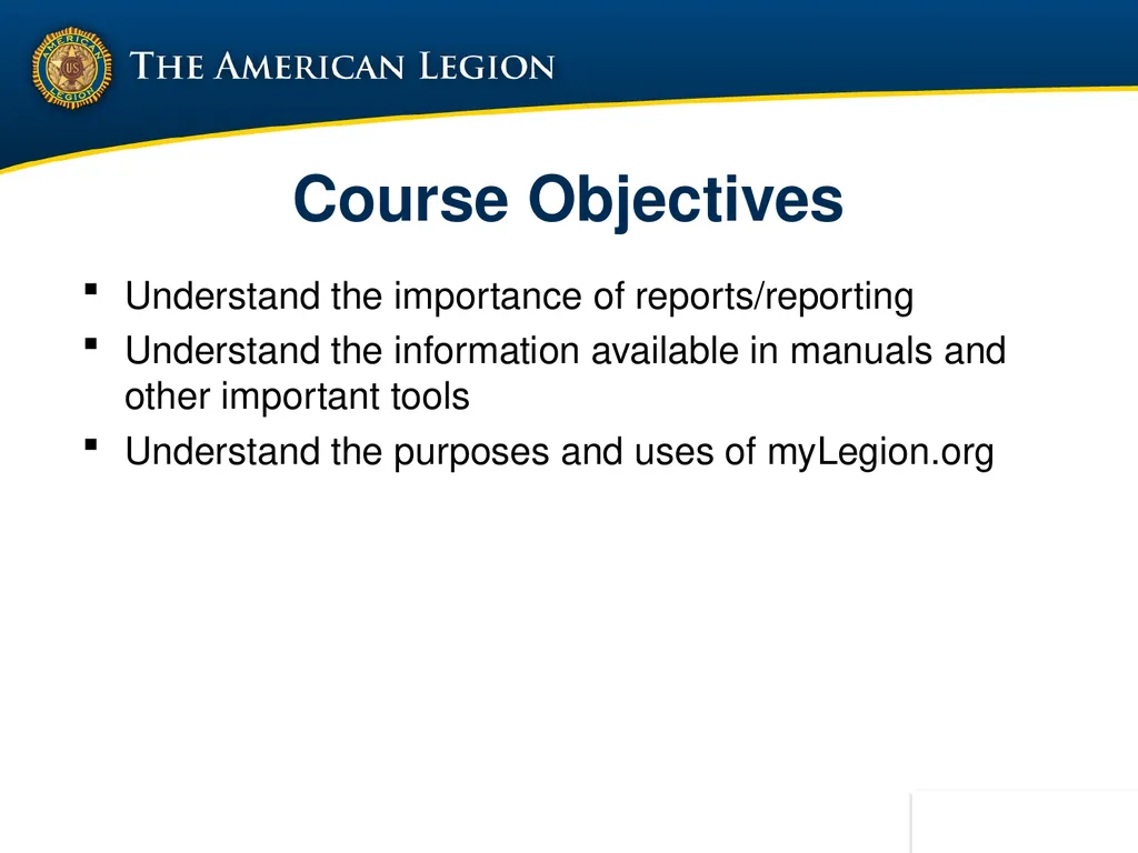 POST ADMINISTRATION (ADJUTANT) COURSE UPDATED NOV. - slide 5 of 73