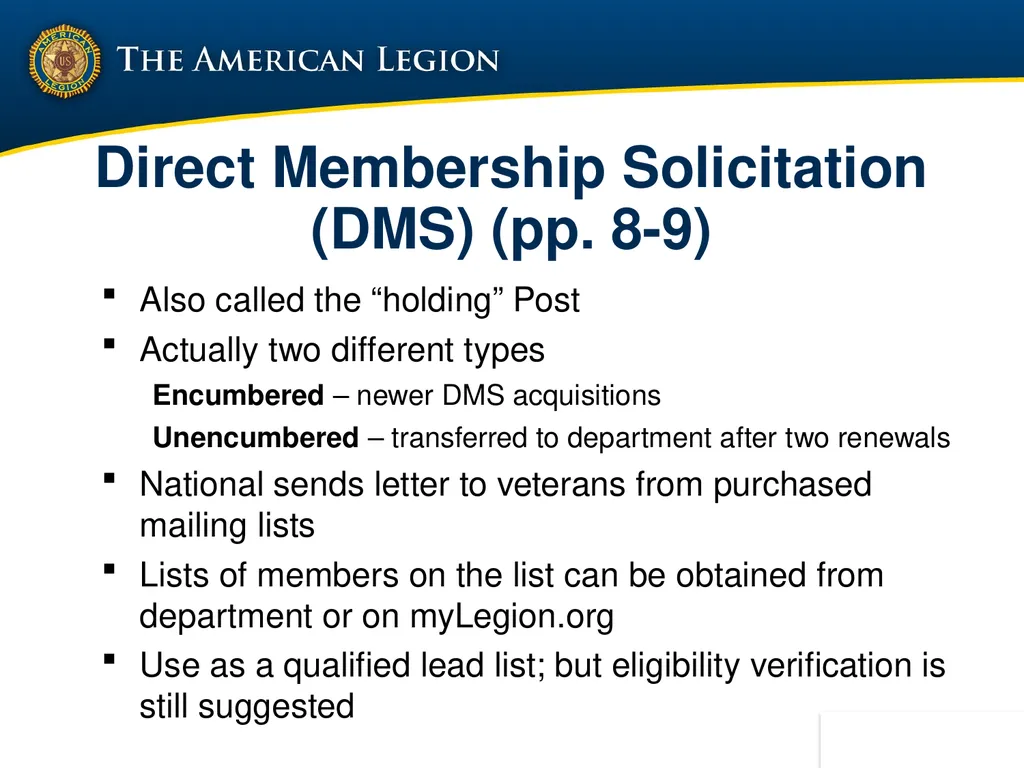 POST ADMINISTRATION (ADJUTANT) COURSE UPDATED NOV. - slide 31 of 73