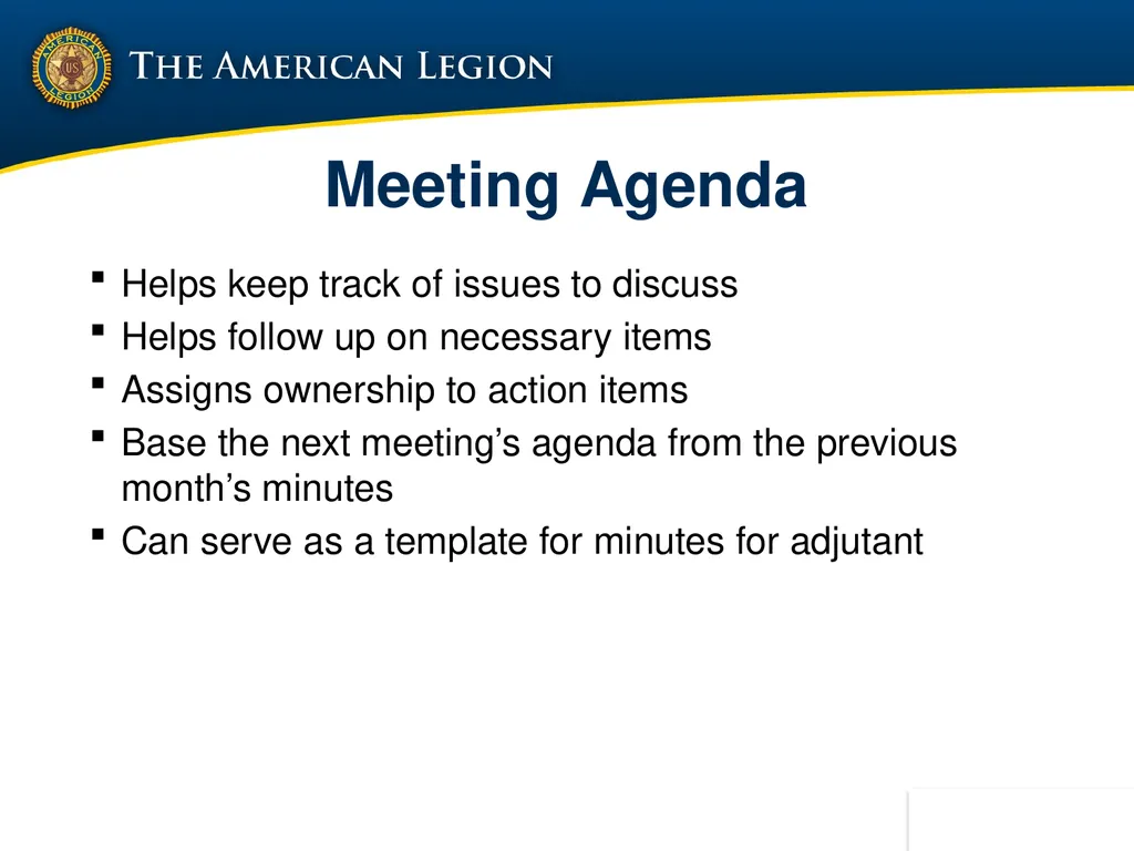 POST ADMINISTRATION (ADJUTANT) COURSE UPDATED NOV. - slide 67 of 73