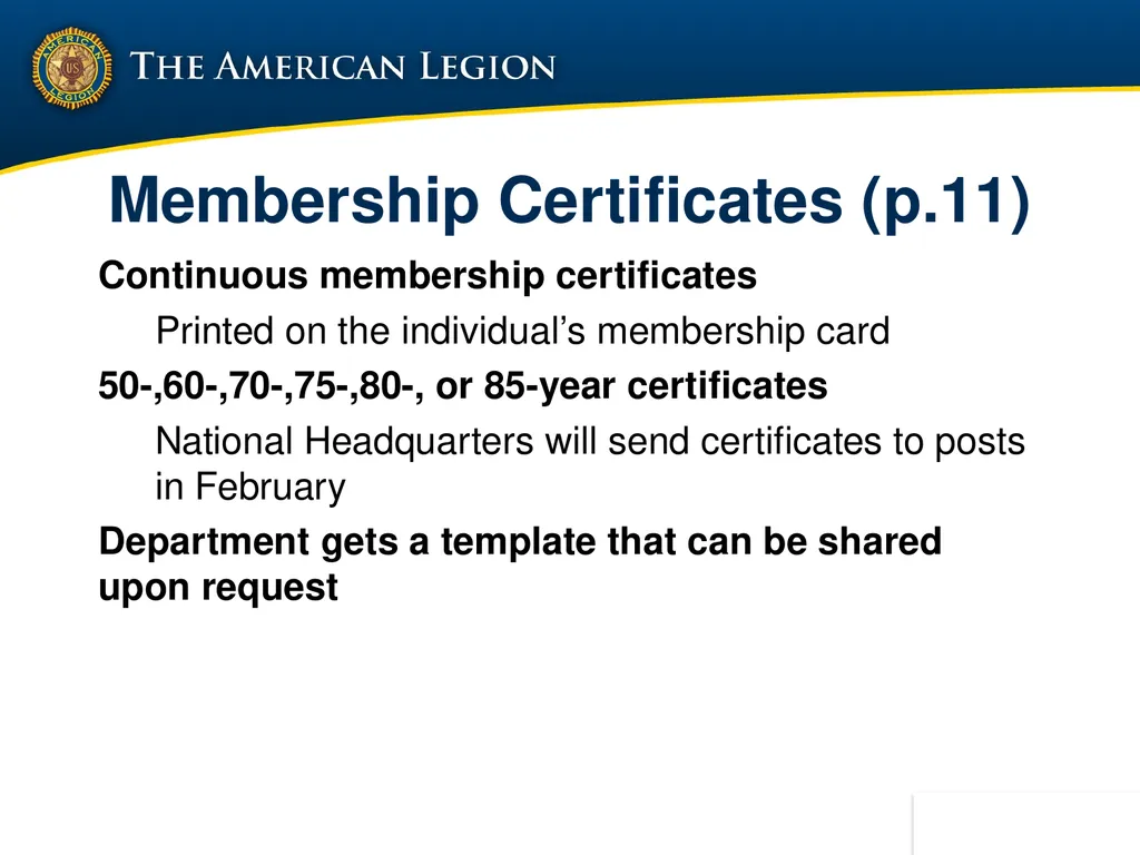 POST ADMINISTRATION (ADJUTANT) COURSE UPDATED NOV. - slide 33 of 73