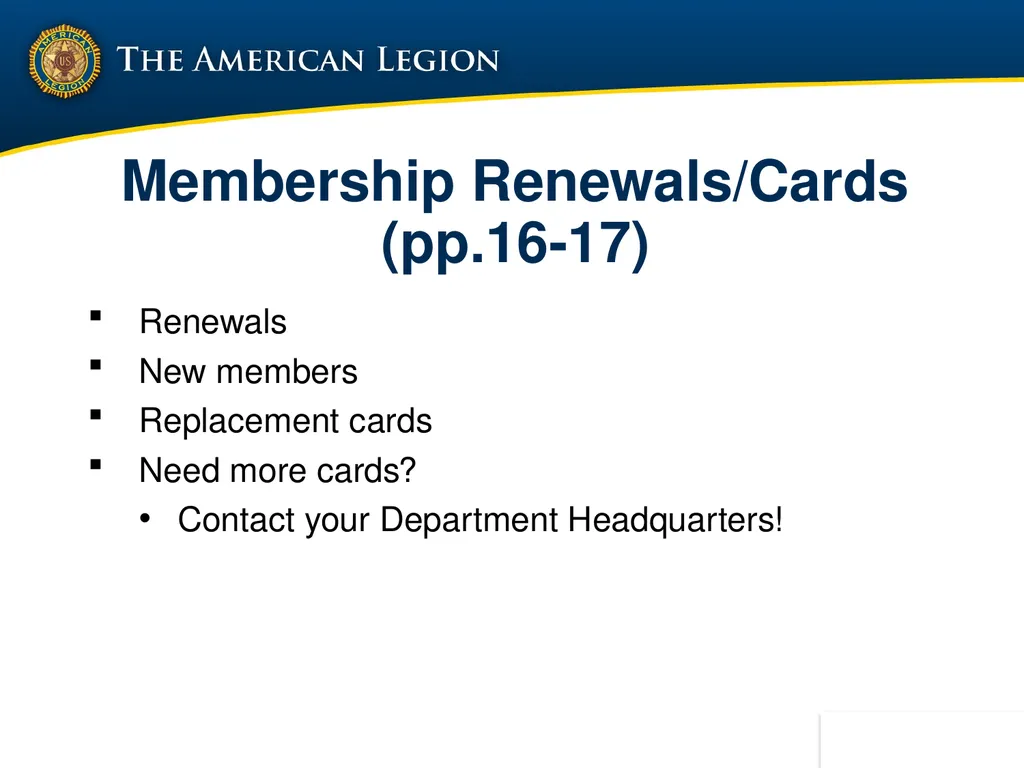 POST ADMINISTRATION (ADJUTANT) COURSE UPDATED NOV. - slide 45 of 73