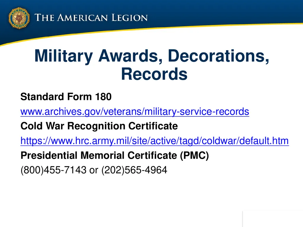 POST ADMINISTRATION (ADJUTANT) COURSE UPDATED NOV. - slide 54 of 73