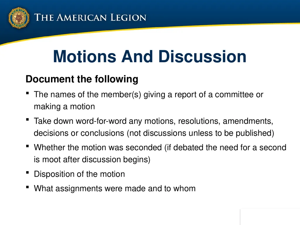POST ADMINISTRATION (ADJUTANT) COURSE UPDATED NOV. - slide 60 of 73