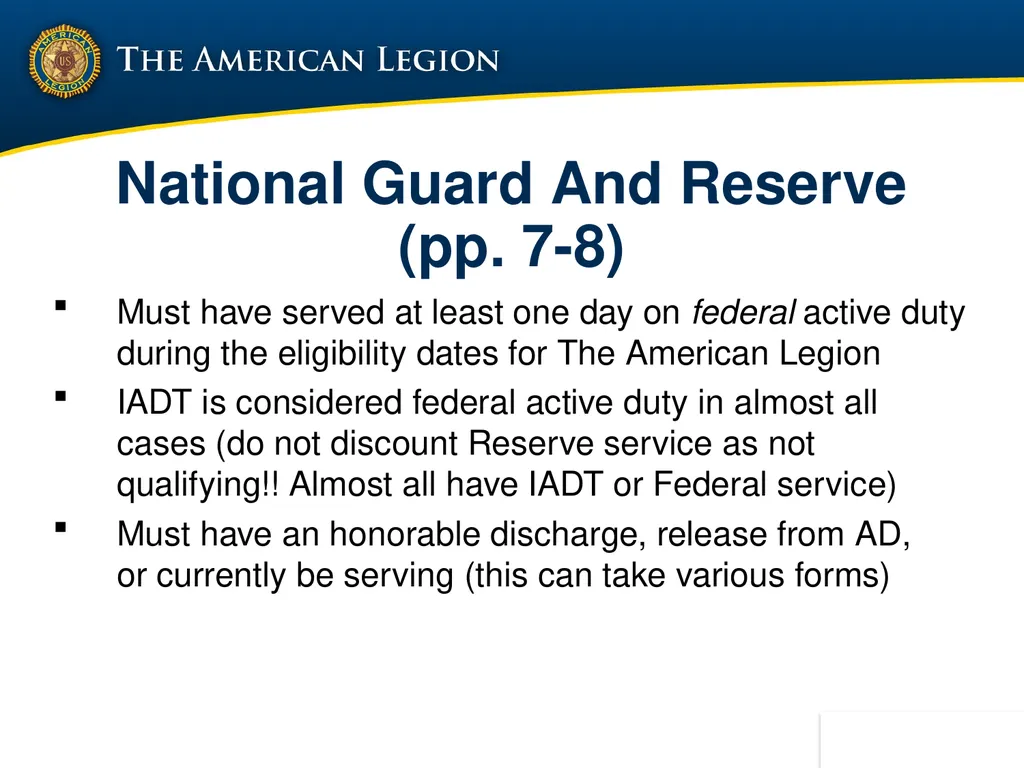 POST ADMINISTRATION (ADJUTANT) COURSE UPDATED NOV. - slide 30 of 73