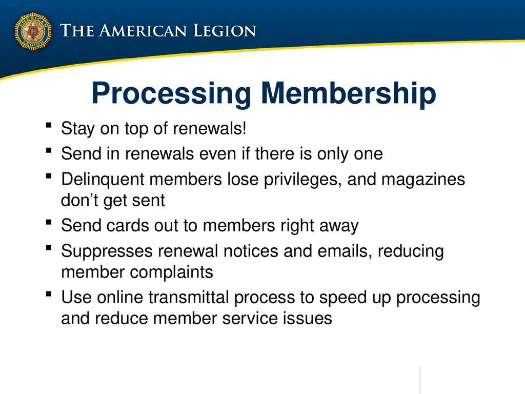 POST ADMINISTRATION (ADJUTANT) COURSE UPDATED NOV. - slide 41 of 73
