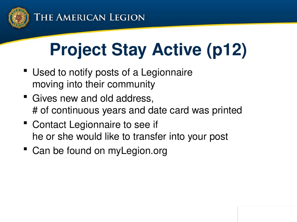 POST ADMINISTRATION (ADJUTANT) COURSE UPDATED NOV. - slide 42 of 73