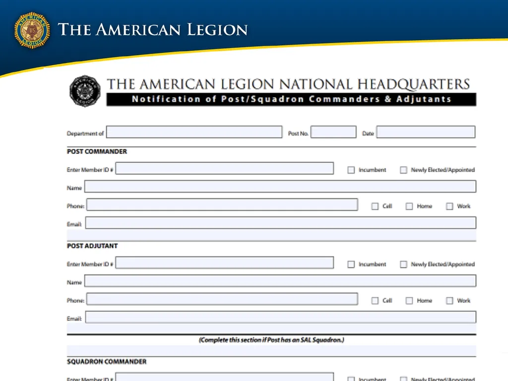 POST ADMINISTRATION (ADJUTANT) COURSE UPDATED NOV. - slide 25 of 73