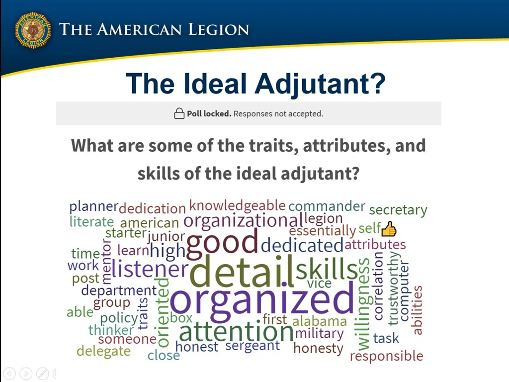 POST ADMINISTRATION (ADJUTANT) COURSE UPDATED NOV. - slide 12 of 73
