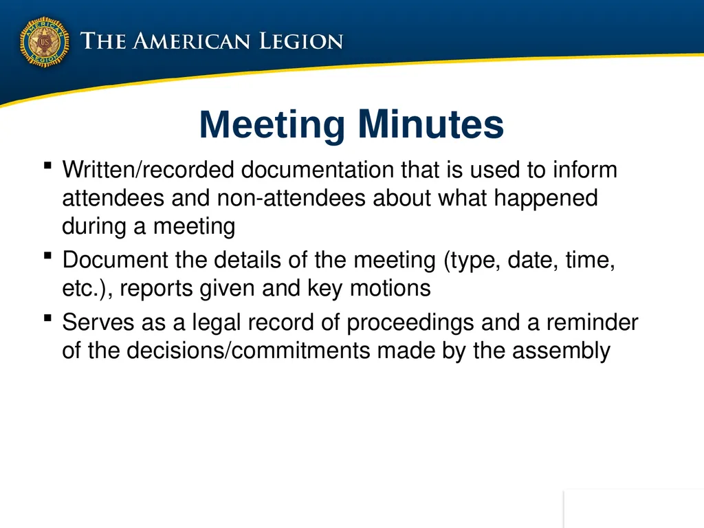 POST ADMINISTRATION (ADJUTANT) COURSE UPDATED NOV. - slide 59 of 73