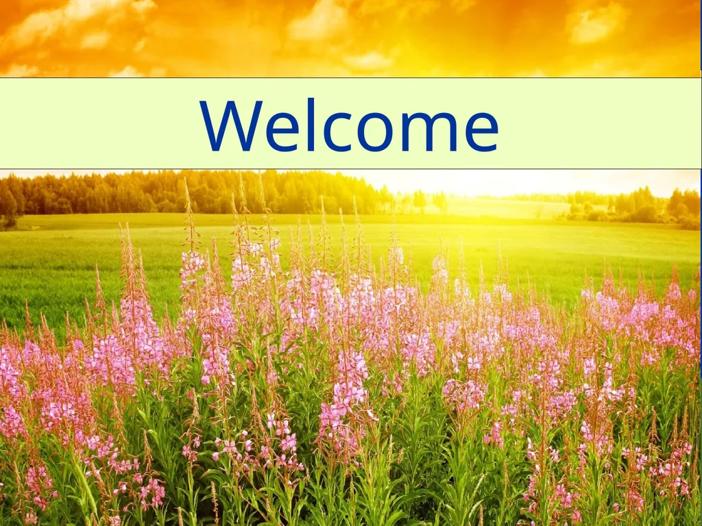 Welcome Welcome Announcements Nomination of - slide 1 of 22