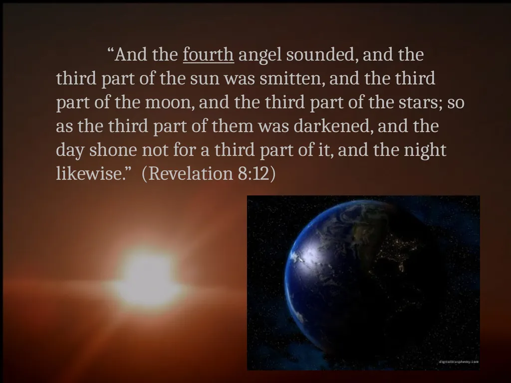 Revelation Chapter 8 The Seventh Seal Judgment - slide 10 of 11