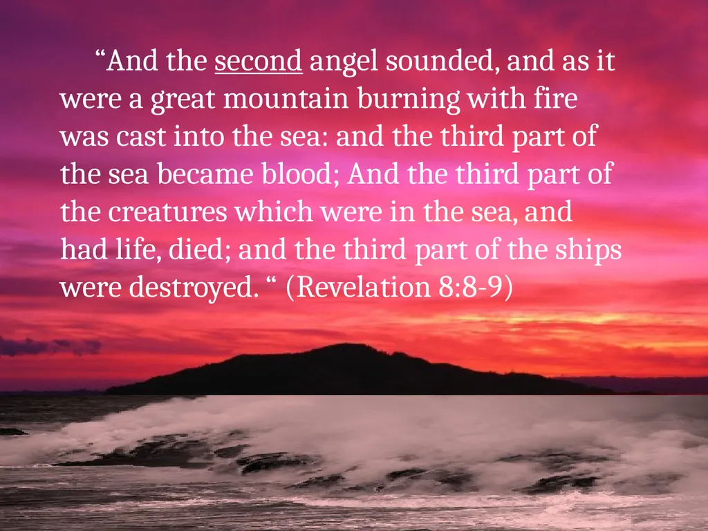 Revelation Chapter 8 The Seventh Seal Judgment - slide 8 of 11