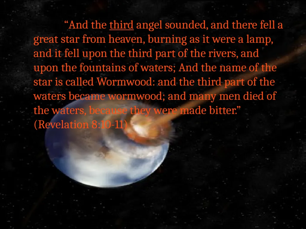 Revelation Chapter 8 The Seventh Seal Judgment - slide 9 of 11