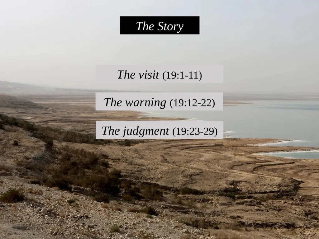 Stages of Divine Judgment (Genesis 19:1-29) - slide 5 of 22