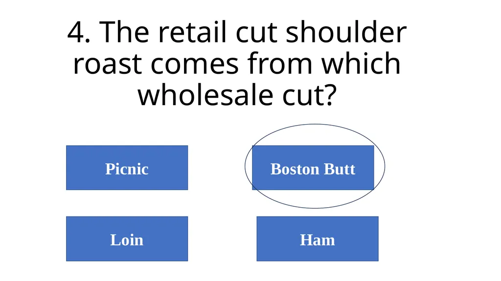 2023 Swine Meat Identification National Junior - slide 39 of 42
