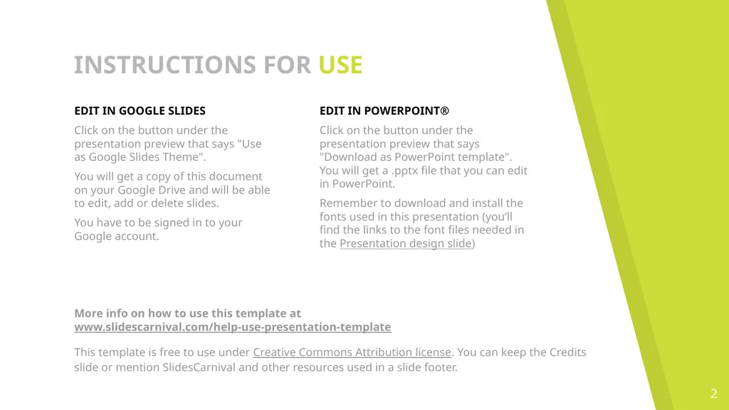 THIS IS YOUR PRESENTATION TITLE INSTRUCTIONS FOR - slide 2 of 40