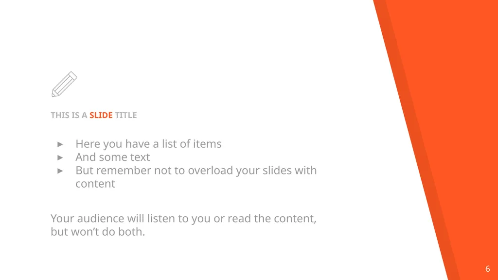 THIS IS YOUR PRESENTATION TITLE INSTRUCTIONS FOR - slide 6 of 40