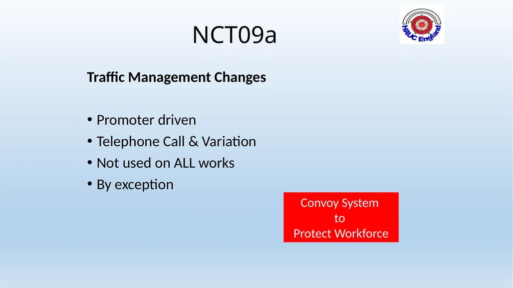 Welcome – SEHAUC National Conditions Re-Brief Nov - slide 23 of 34