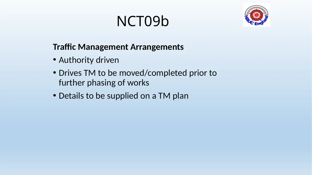 Welcome – SEHAUC National Conditions Re-Brief Nov - slide 24 of 34