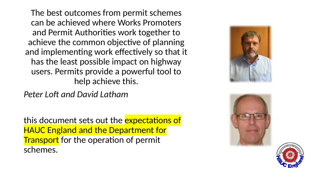 Welcome – SEHAUC National Conditions Re-Brief Nov - slide 7 of 34