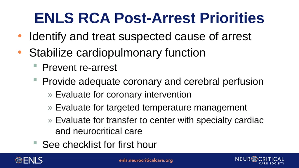 ENLS Version 5.0 Resuscitation Following Cardiac - slide 5 of 34
