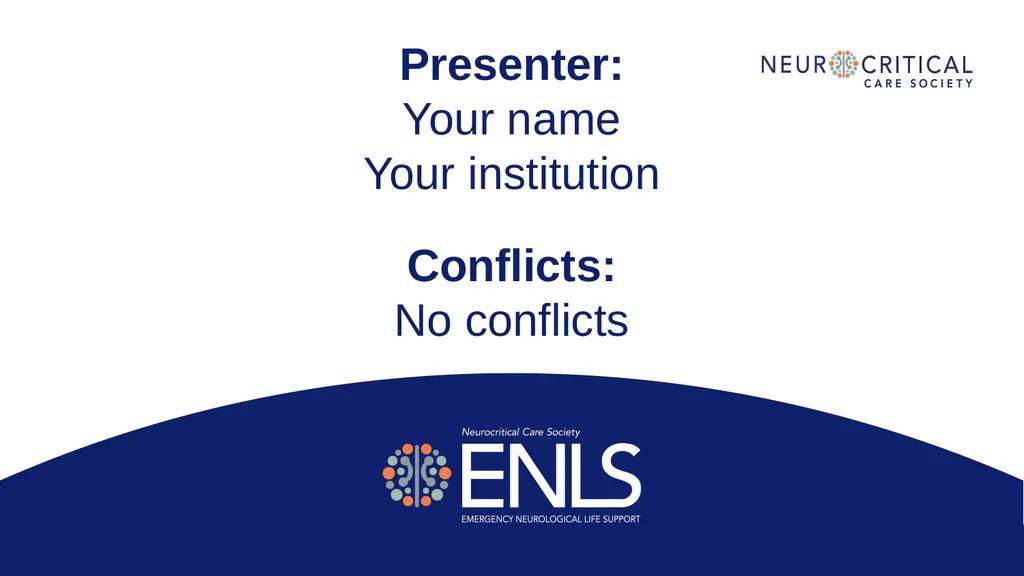 ENLS Version 5.0 Resuscitation Following Cardiac - slide 3 of 34