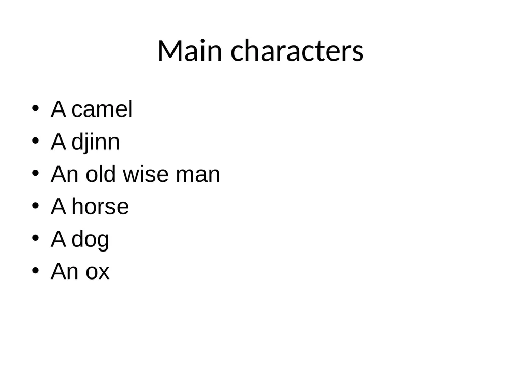 CHAPTER 4 HOW THE CAMEL GOT HIS HUMP Rudyard - slide 5 of 6