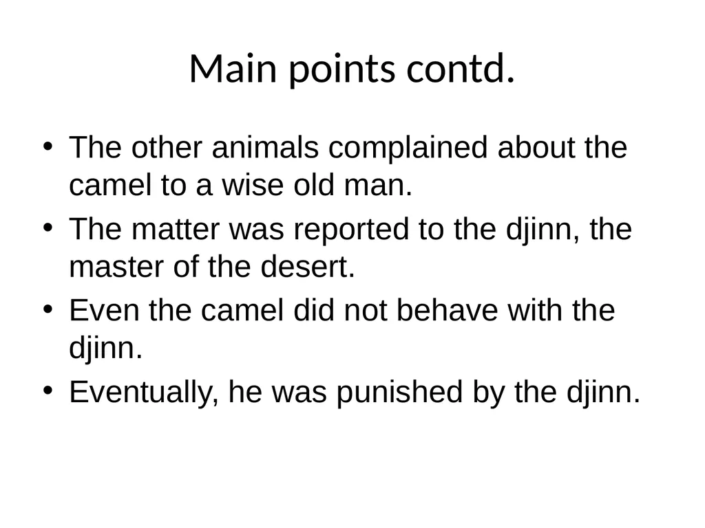 CHAPTER 4 HOW THE CAMEL GOT HIS HUMP Rudyard - slide 4 of 6