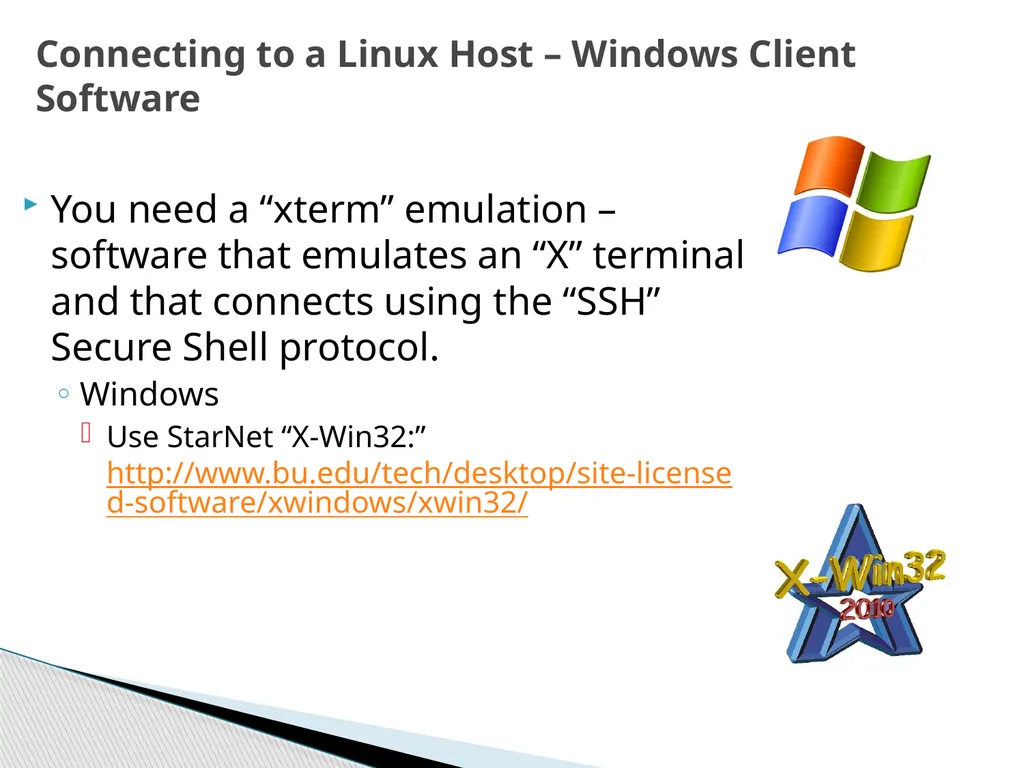Introduction to Linux “Linux at the Command Line” - slide 7 of 30
