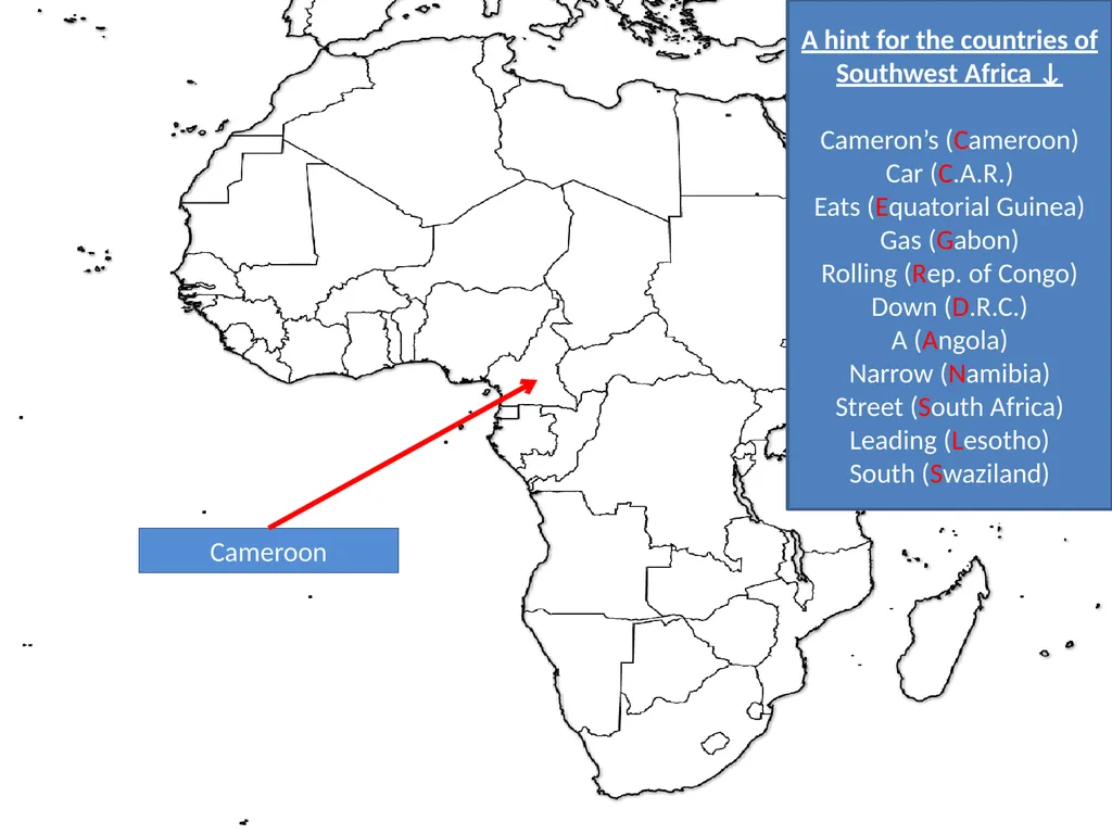 AP Human Geography Summer Assignment Part I - Map - slide 81 of 205