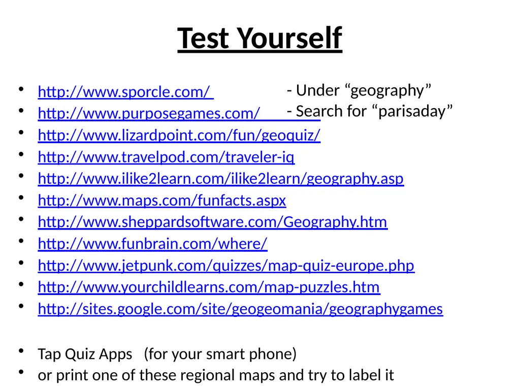 AP Human Geography Summer Assignment Part I - Map - slide 170 of 205