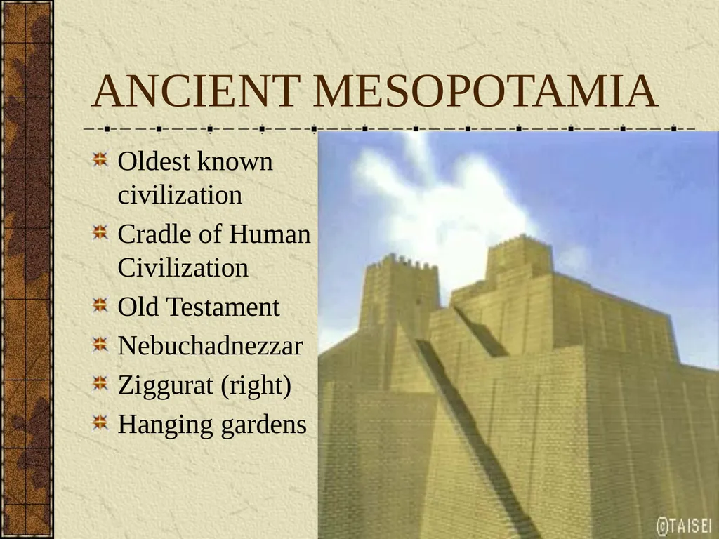 Ancient River Valley Civs ANCIENT MESOPOTAMIA - slide 2 of 80