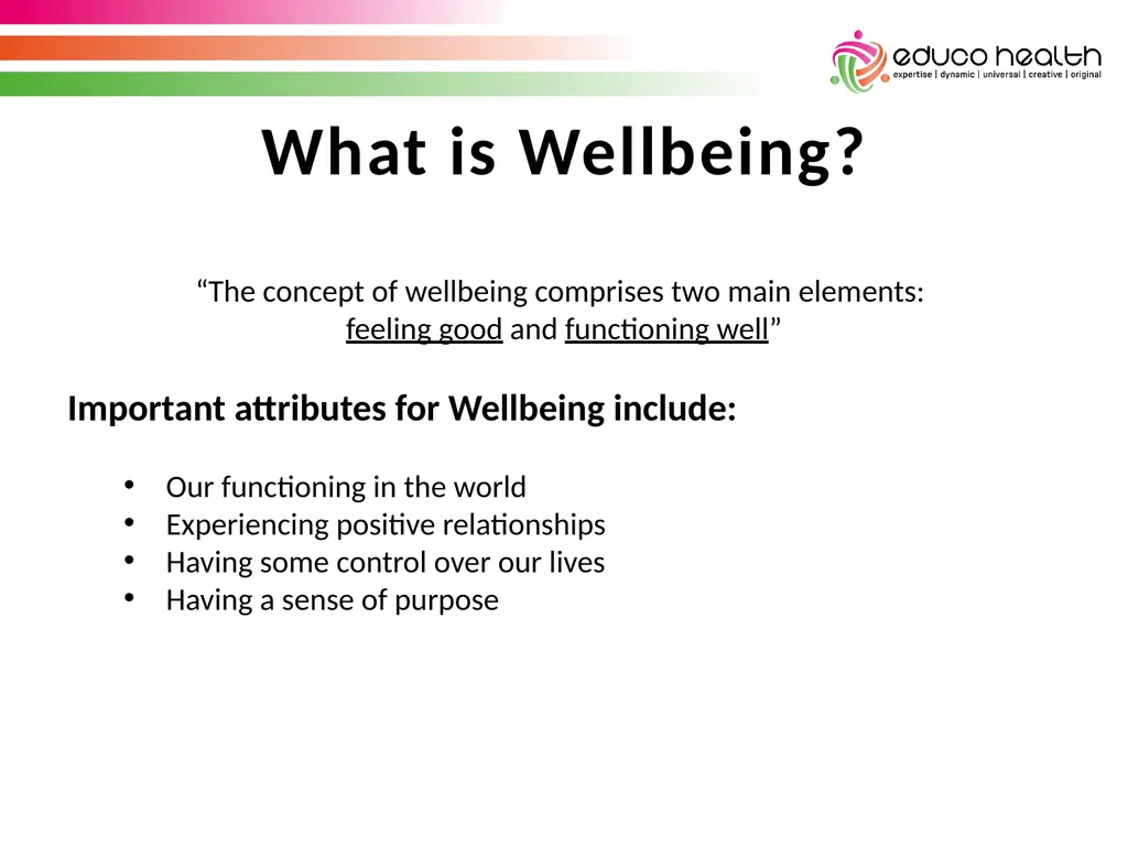 Stress Awareness House Keeping & Introductions - slide 11 of 34