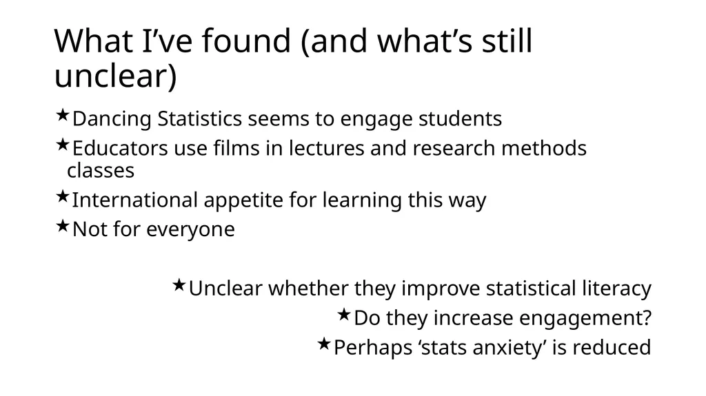 Engaging Students in Statistics through Art - slide 8 of 11