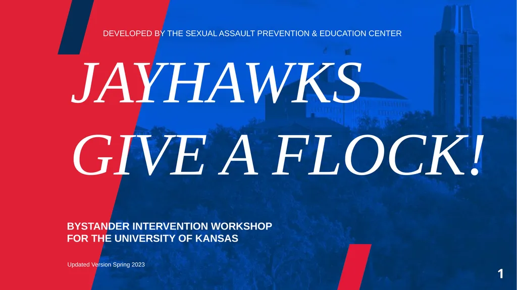 Have you checked into Jayhawks Give a Flock via - slide 2 of 50