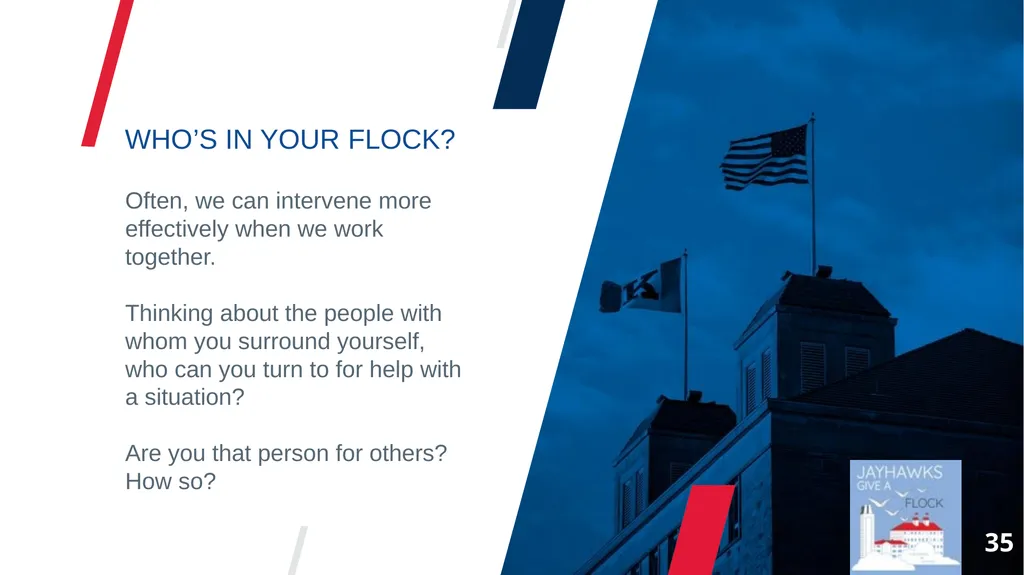 Have you checked into Jayhawks Give a Flock via - slide 36 of 50