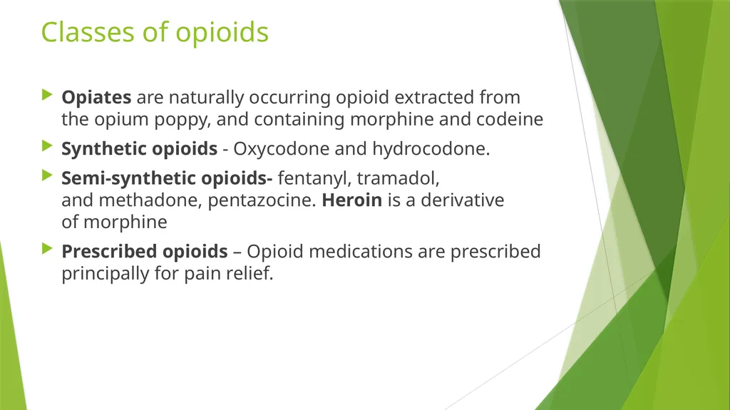 Opioid use disorders: presentations and - slide 5 of 42
