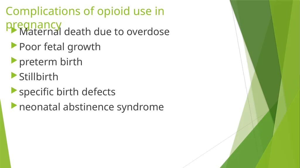 Opioid use disorders: presentations and - slide 25 of 42
