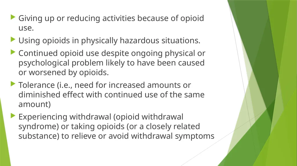 Opioid use disorders: presentations and - slide 19 of 42