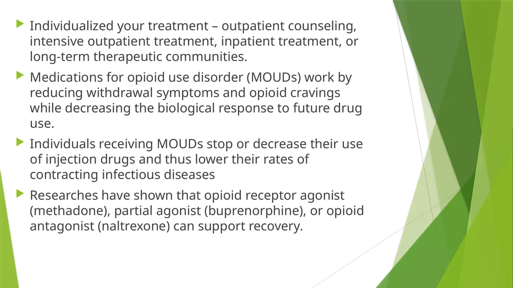 Opioid use disorders: presentations and - slide 27 of 42