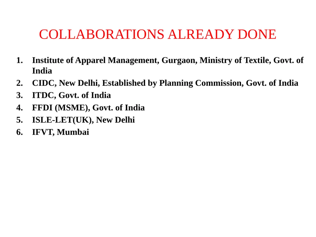OBJECTIVES OF MEWAR UNIVERSITY COLLABORATIONS With - slide 2 of 18