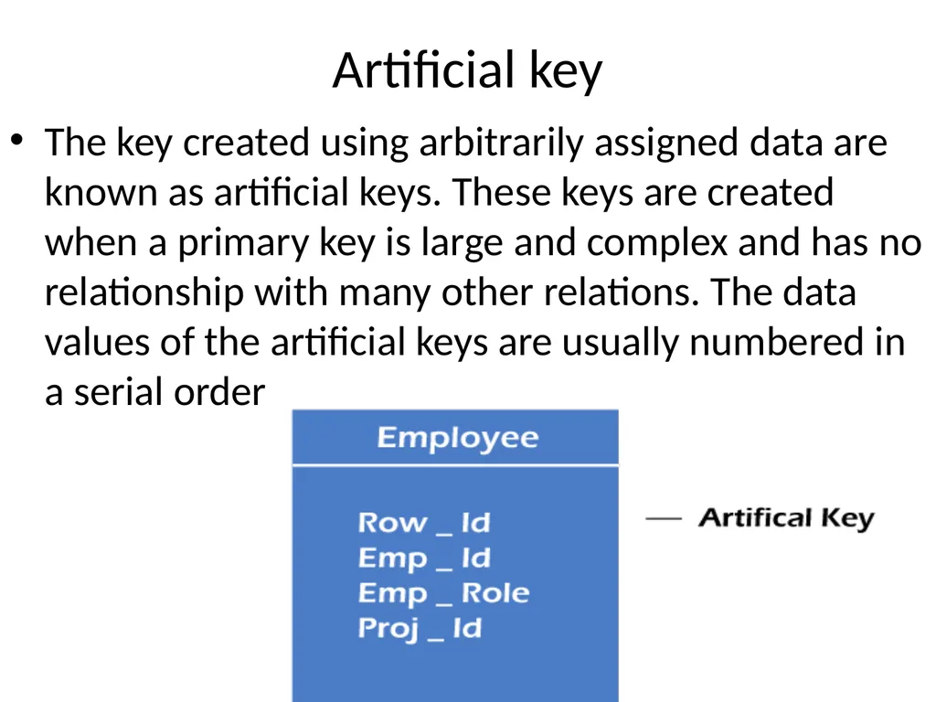 Keys Keys Keys play an important role in the - slide 25 of 57