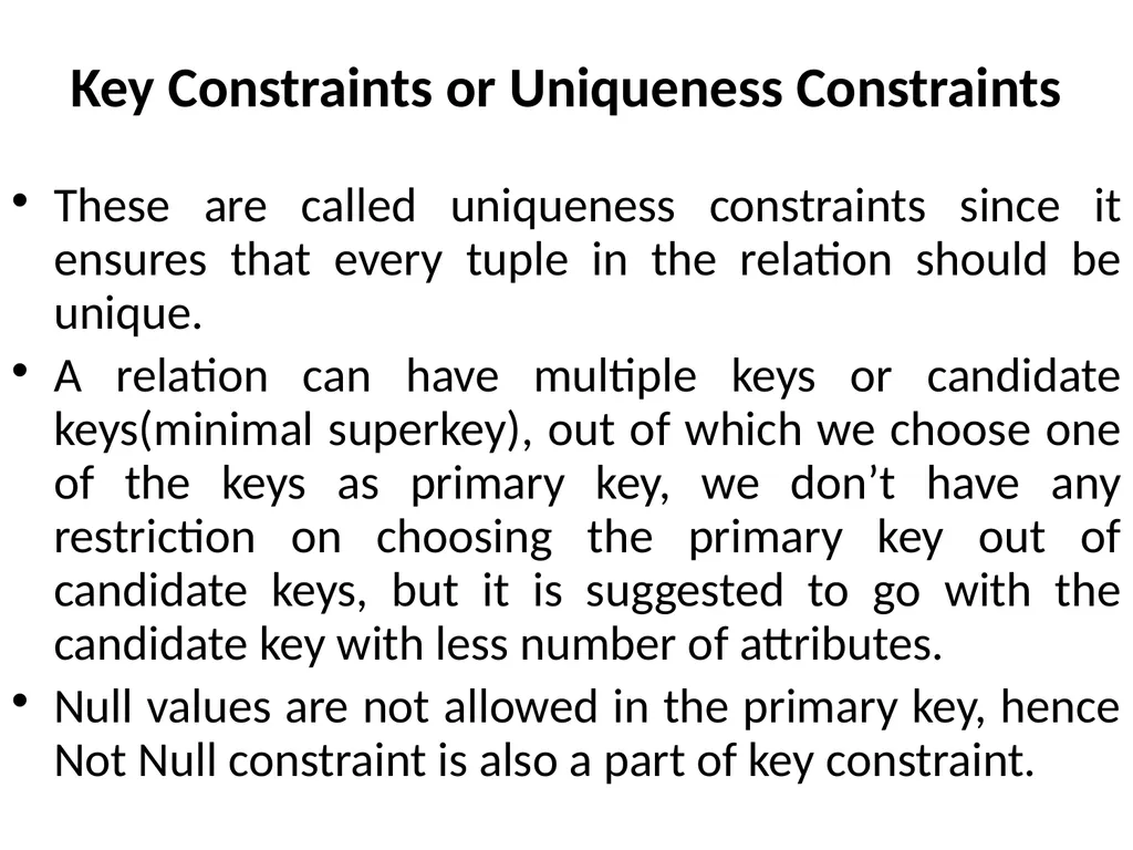 Keys Keys Keys play an important role in the - slide 32 of 57