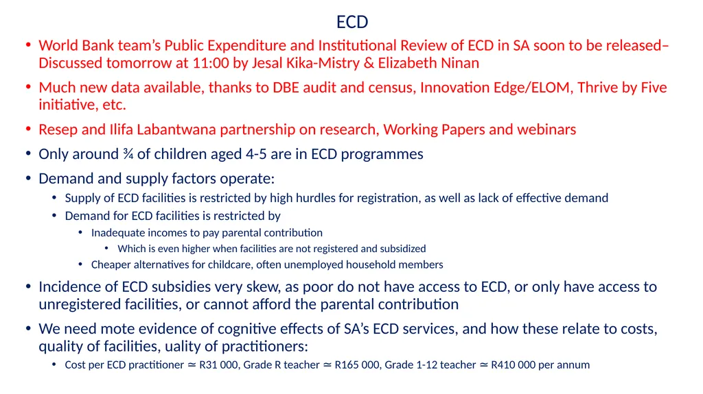 Some current educational issues Servaas van der - slide 4 of 26