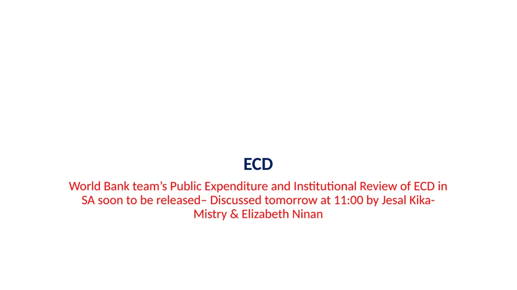 Some current educational issues Servaas van der - slide 3 of 26