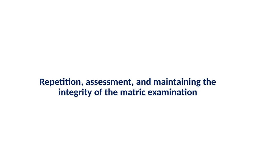 Some current educational issues Servaas van der - slide 15 of 26