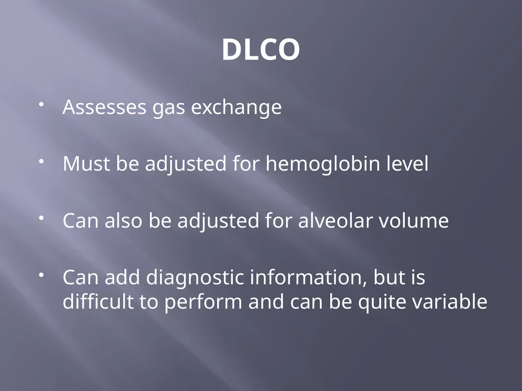 PFT Interpretation Darrin Hursey, MD Overview - slide 16 of 20